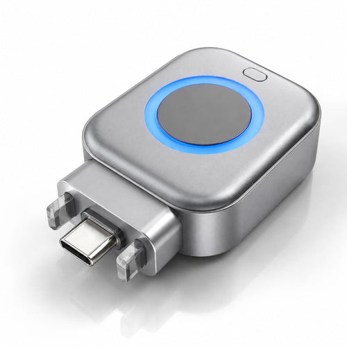 Auto Disconnect Charging Adapter Type-C in aluminium finish