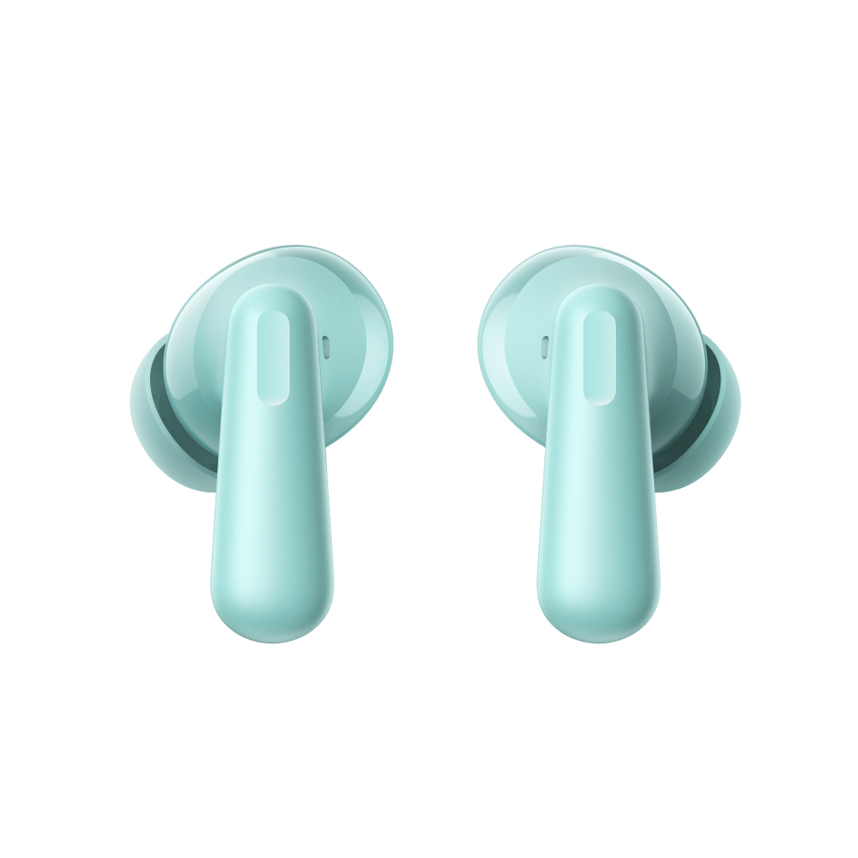 OnePlus Nord Buds 3 Pro Soft Jade earbuds front view