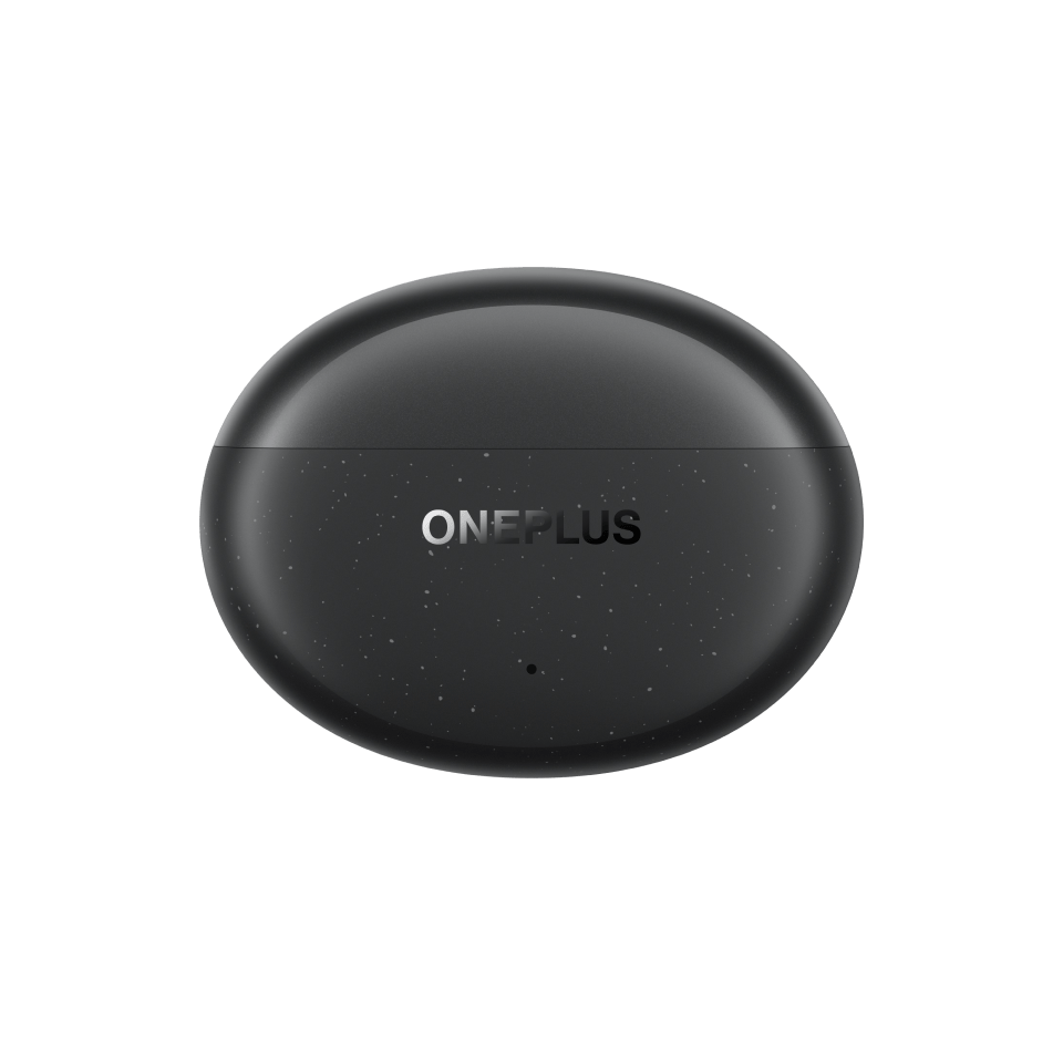 OnePlus Nord Buds 3 Pro Starry Black charging case closed, top view