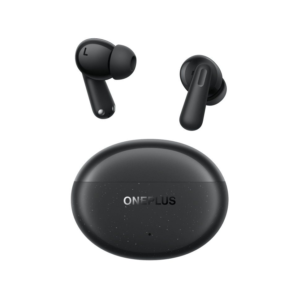OnePlus Nord Buds 3 Pro in Starry Black with charging case