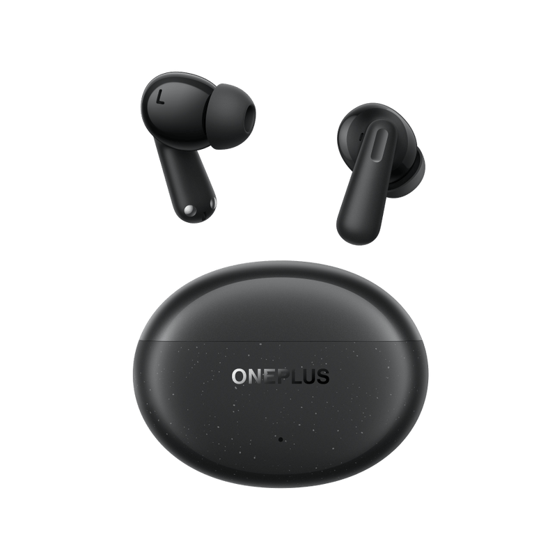 OnePlus Nord Buds 3 Pro in Starry Black with charging case