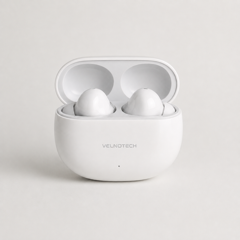 Velnotech AirBuds Lite TWS Earbuds – Budget True Wireless Earbuds with 30H Playtime