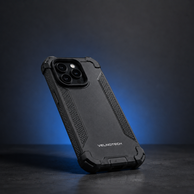 Velnotech ArmorX Shockproof Case for iPhone 18 – Pre-Order | Military Drop Protection