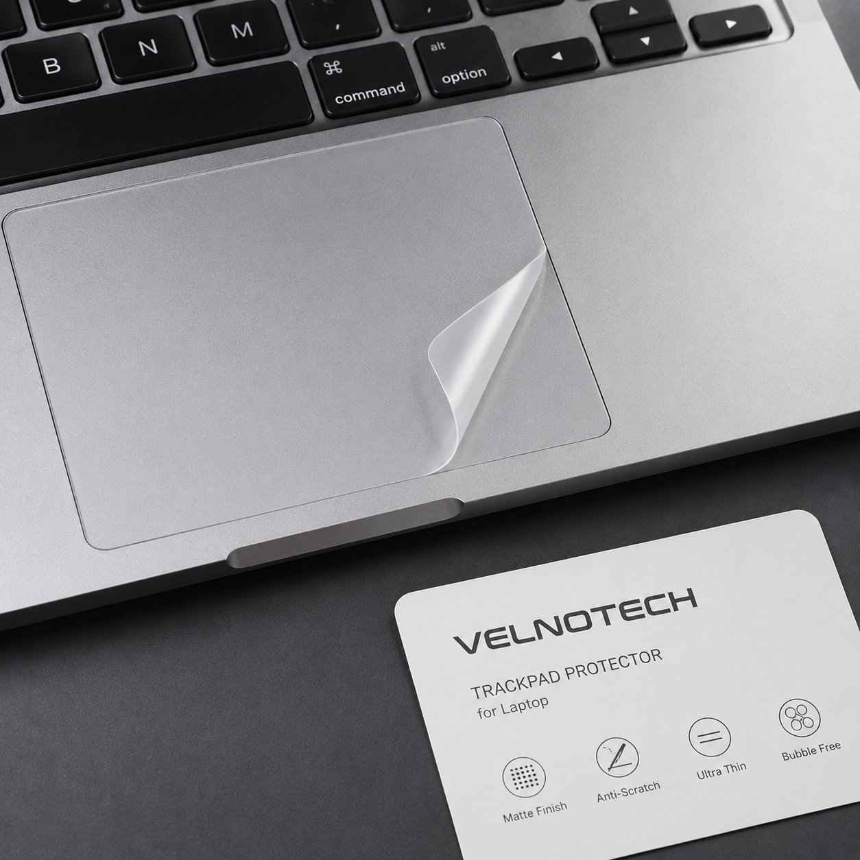 Velnotech Trackpad Protector Film for MacBook Air & Pro – Invisible Anti-Scratch Skin