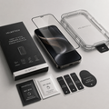 Velnotech 11D Tempered Glass for iPhone 13/14/15/16/17 – 9H Screen Protector with Install Kit